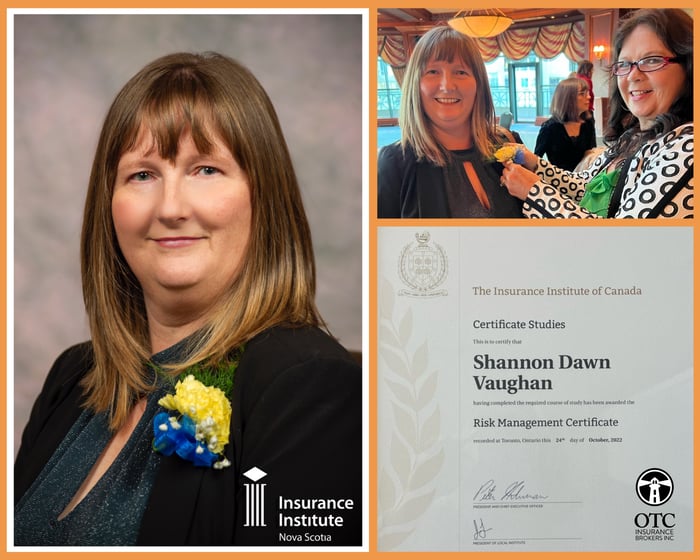 Shannon Vaughan has earned her Risk Management Certification